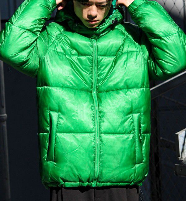 GLOSTER「【フード脱着OK】シアーリップ 2WAY中綿パーカー」|その他|