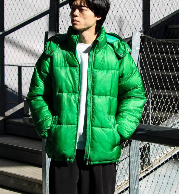 GLOSTER「【フード脱着OK】シアーリップ 2WAY中綿パーカー」|その他|