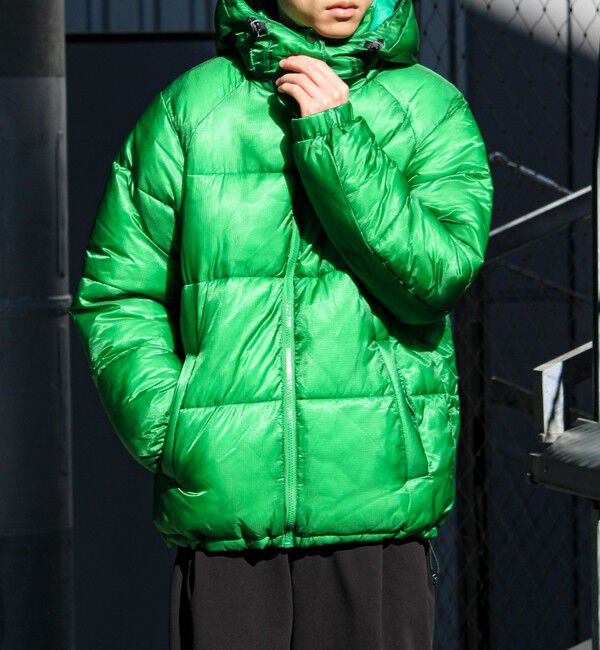 GLOSTER「【フード脱着OK】シアーリップ 2WAY中綿パーカー」|その他|