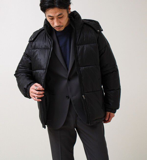 GLOSTER「【フード脱着OK】シアーリップ 2WAY中綿パーカー」|その他|