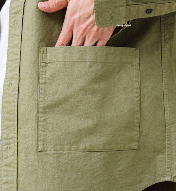 GLOSTER「【ユーティリティシャツ】ダックポケットシャツ」|シャツ・ブラウス|