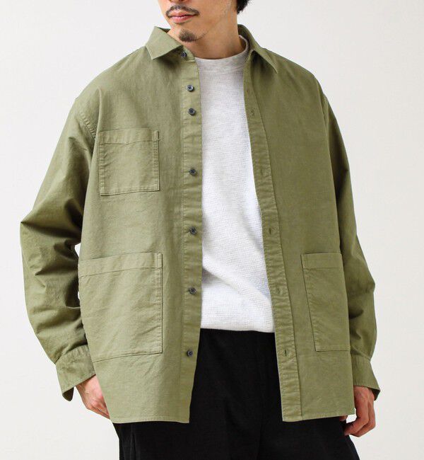 GLOSTER「【ユーティリティシャツ】ダックポケットシャツ」|シャツ・ブラウス|