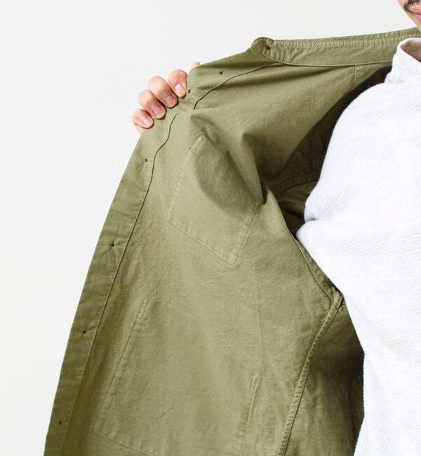 GLOSTER「【ユーティリティシャツ】ダックポケットシャツ」|シャツ・ブラウス|