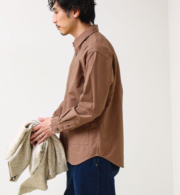 GLOSTER「【ユーティリティシャツ】ダックポケットシャツ」|シャツ・ブラウス|