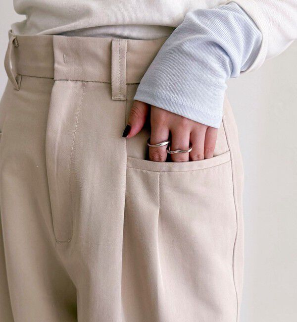 fredy emue「デザインポケットチノパンツ」|チノ|