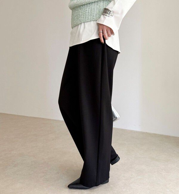 fredy emue「【セットアップ対応】ポンチイージーカーブパンツ」|チノ|