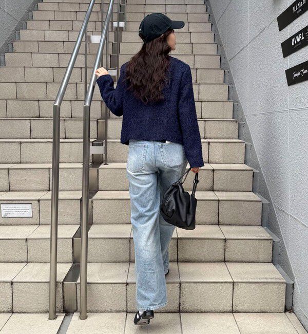 fredy emue「ノーカラーツィードジャケット」|ノーカラージャケット|