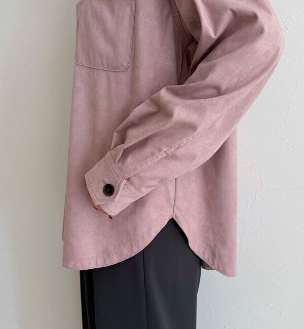 fredy emue「フェイクスエードシャツ」|シャツ・ブラウス|