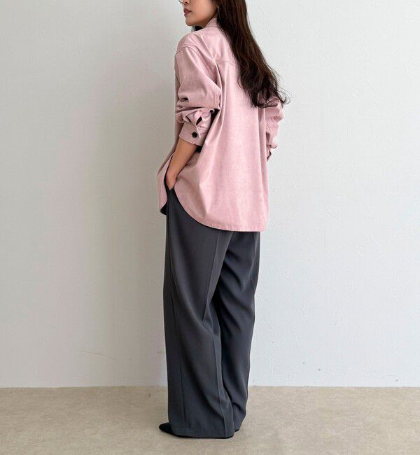 fredy emue「フェイクスエードシャツ」|シャツ・ブラウス|