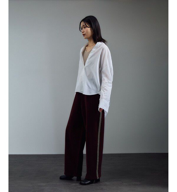 SALON adam et rope'「Shuttlenotesワッシャーローンウォッシュドシャツ」|シャツ・ブラウス|