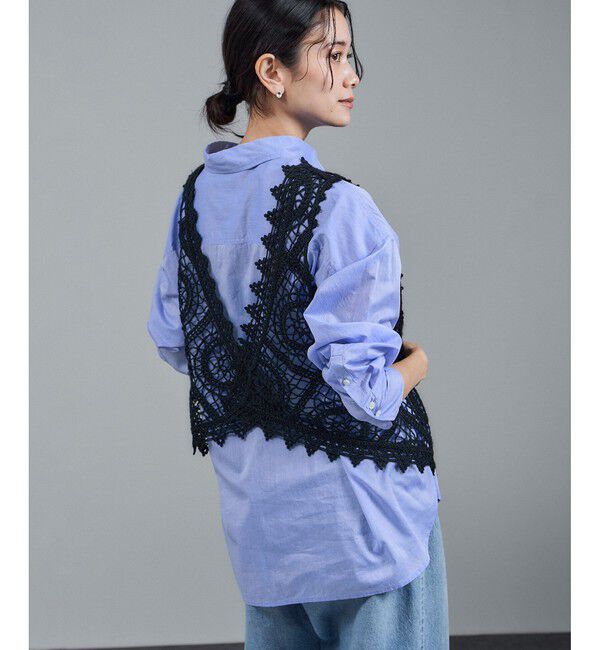 SALON adam et rope'「Shuttlenotesワッシャーローンウォッシュドシャツ」|シャツ・ブラウス|