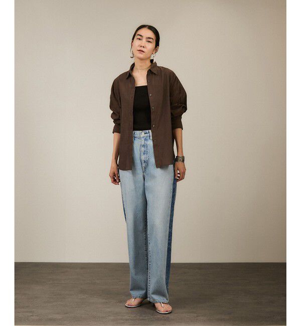 SALON adam et rope'「Shuttlenotesワッシャーローンウォッシュドシャツ」|シャツ・ブラウス|