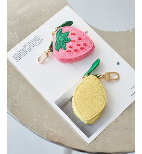 VIS「フルーツポーチ型バッグチャーム」|チャーム・キーホルダー|