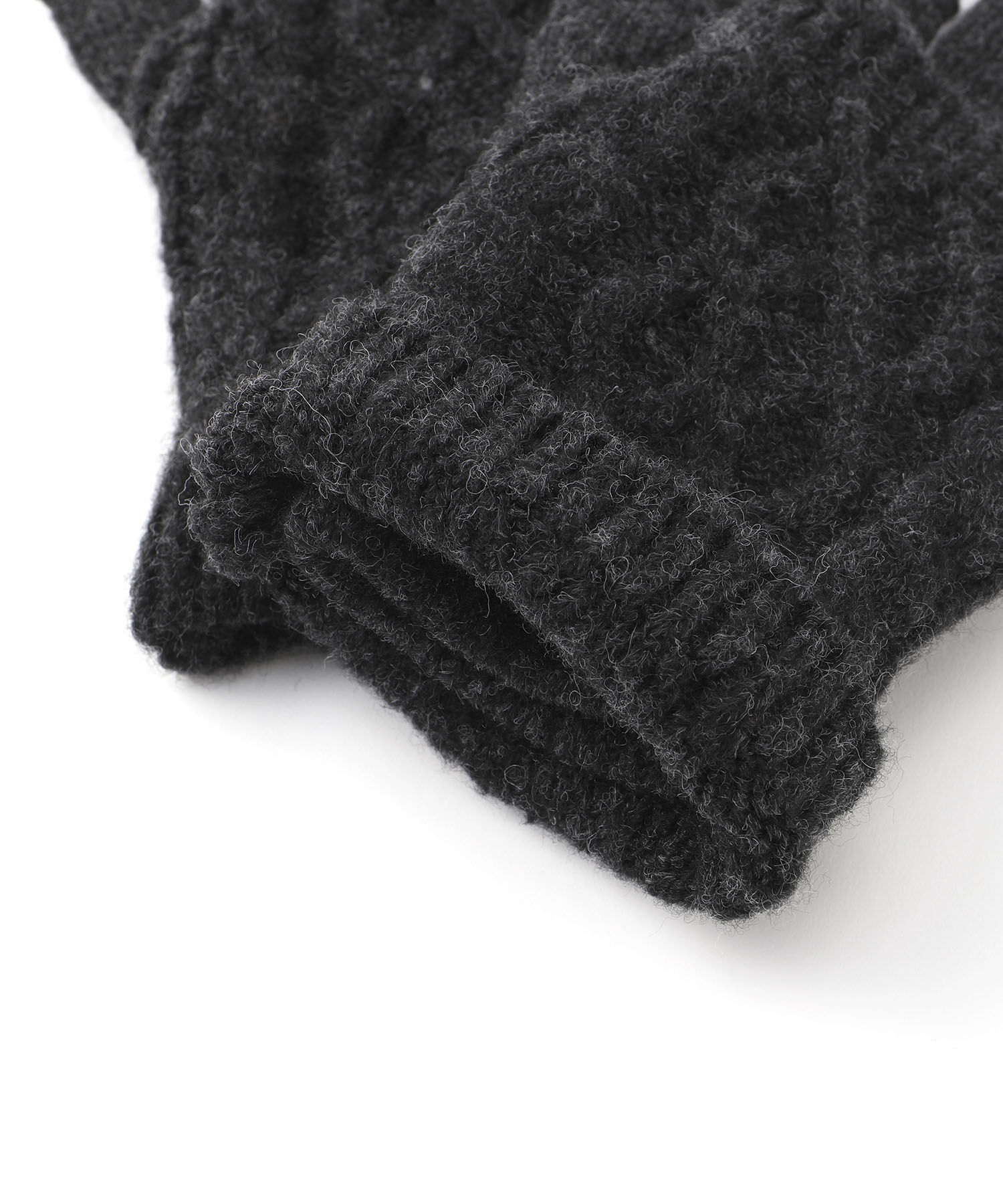 ROPE PICNIC PASSAGE「3WAY/ケーブル編み&times;リブ編みニットグローブ」|手袋|