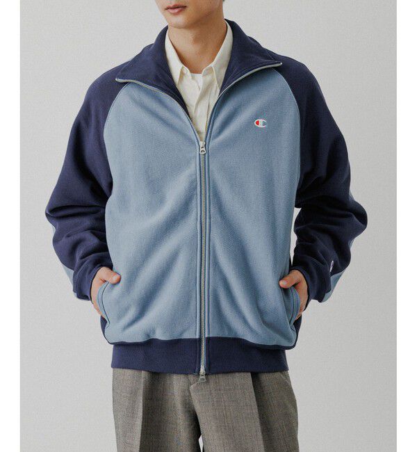 ADAM ET ROPE'「《別注》【Champion/チャンピオン】REVERSE WEAVE TRACK JACKET」|カーディガン|