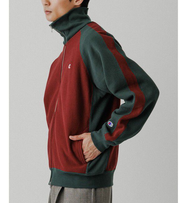 ADAM ET ROPE'「《別注》【Champion/チャンピオン】REVERSE WEAVE TRACK JACKET」|カーディガン|