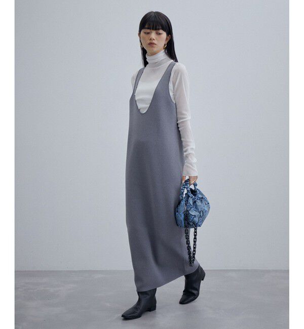 ADAM ET ROPE'「フロッキーチュールタートルネックプルオーバー」|Tシャツ・カットソー|