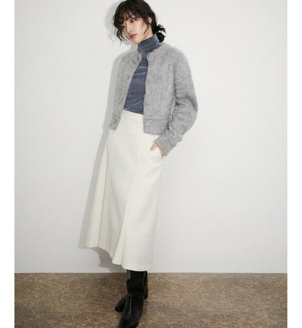 ADAM ET ROPE'「フロッキーチュールタートルネックプルオーバー」|Tシャツ・カットソー|