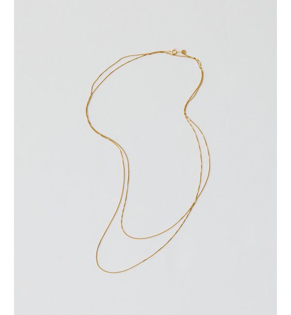 Hoaw.「【Hoaw.】ロングチェーンネックレス」|リング|