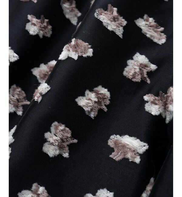 THE PAUSE「【THE PAUSE】フラワージャガードパンツ」|チノ|