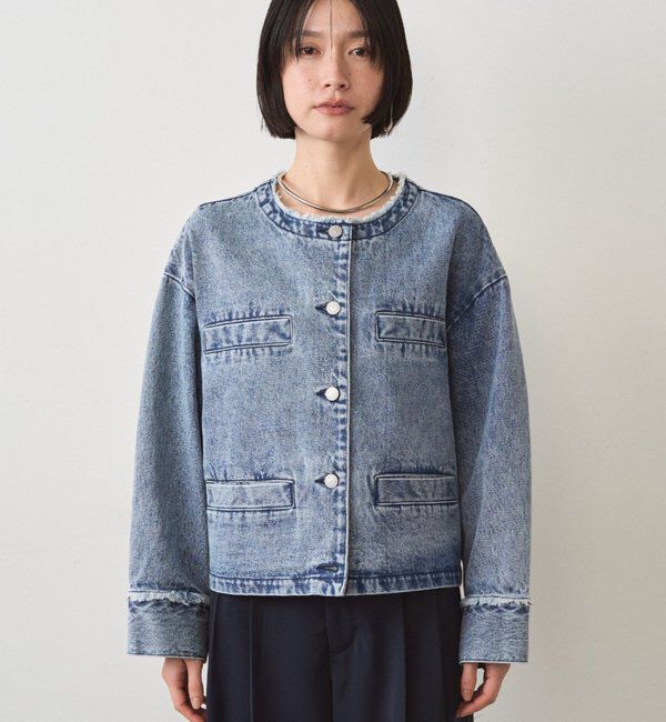  「デニムショートジャケット」|ベスト・ジレ|