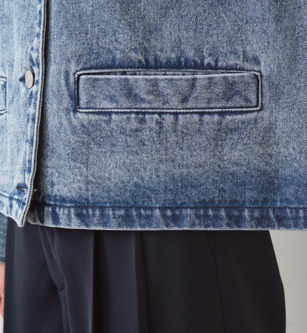  「デニムショートジャケット」|ベスト・ジレ|
