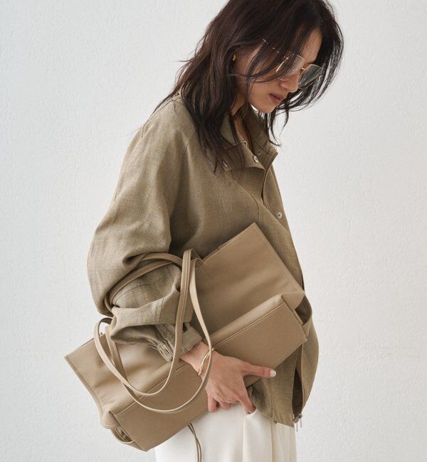  「リネンライクスタンドブルゾン」|ブルゾン・スタジャン|