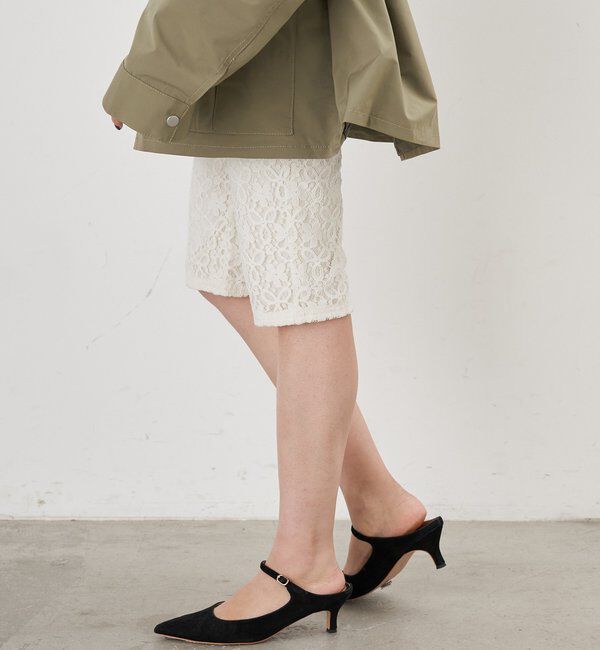  「【26SS予約】レースバイカーパンツ」|チノ|