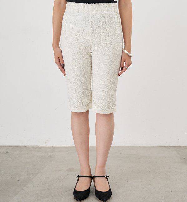  「【26SS予約】レースバイカーパンツ」|チノ|