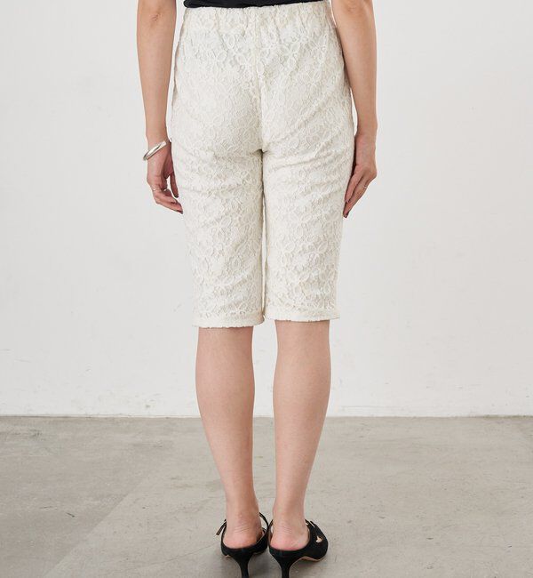  「【26SS予約】レースバイカーパンツ」|チノ|