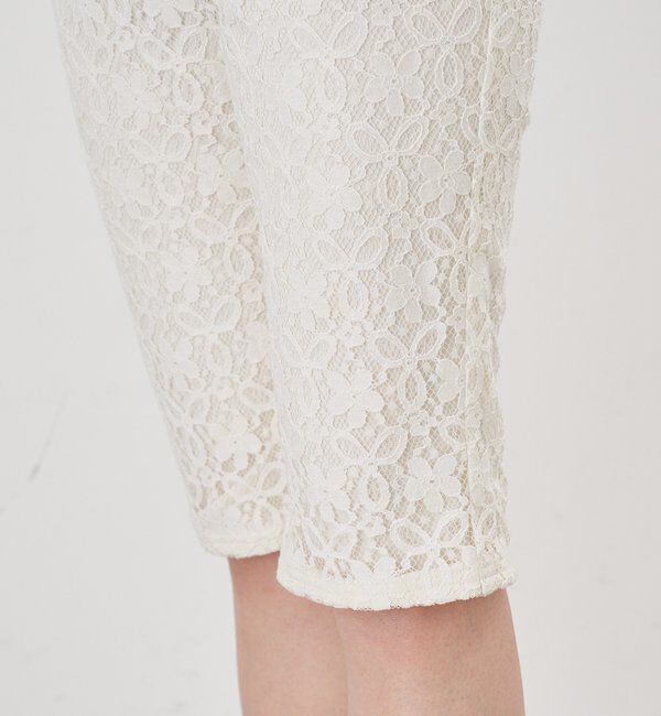  「【26SS予約】レースバイカーパンツ」|チノ|