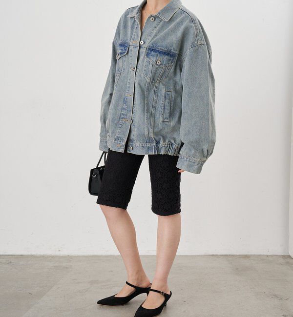  「【26SS予約】レースバイカーパンツ」|チノ|