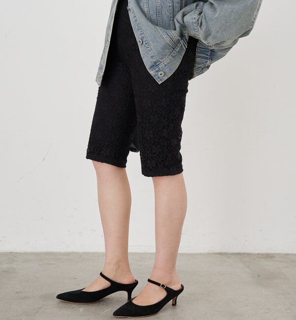  「【26SS予約】レースバイカーパンツ」|チノ|