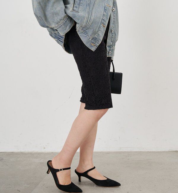  「【26SS予約】レースバイカーパンツ」|チノ|