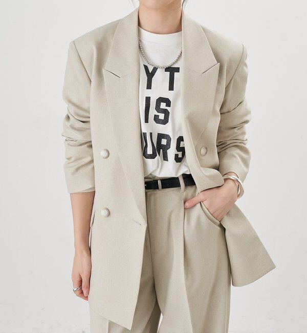  「【26SS予約】トロテーラードジャケット」|テーラードジャケット|