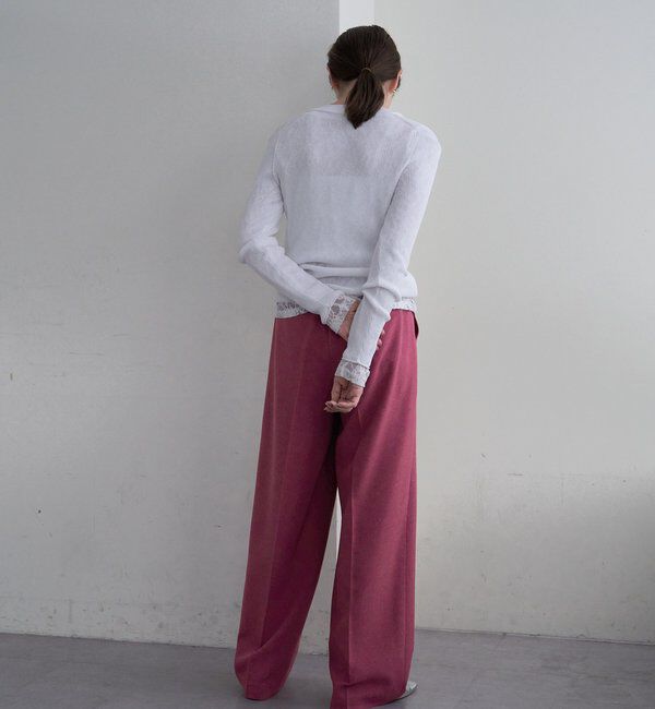  「【26SS予約】トロタックワイドパンツ」|チノ|