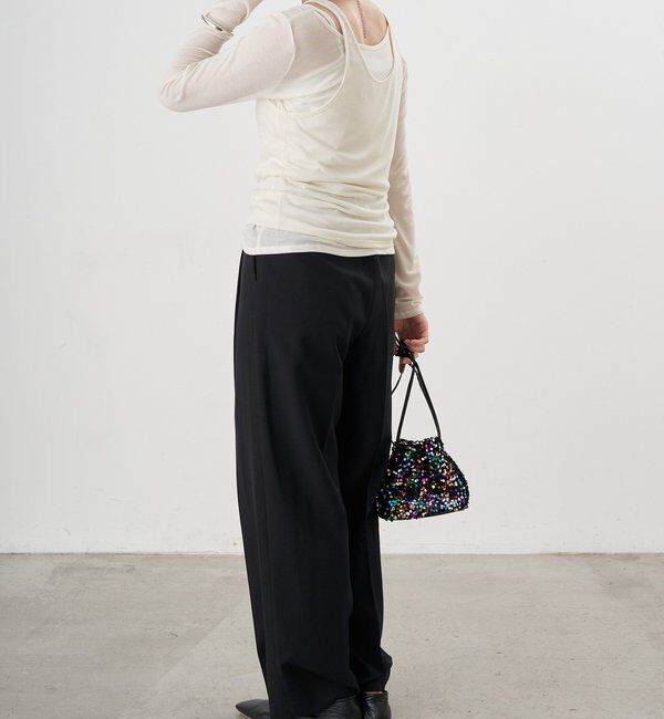  「【26SS予約】トロタックワイドパンツ」|チノ|