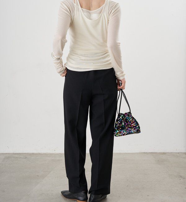  「【26SS予約】トロタックワイドパンツ」|チノ|