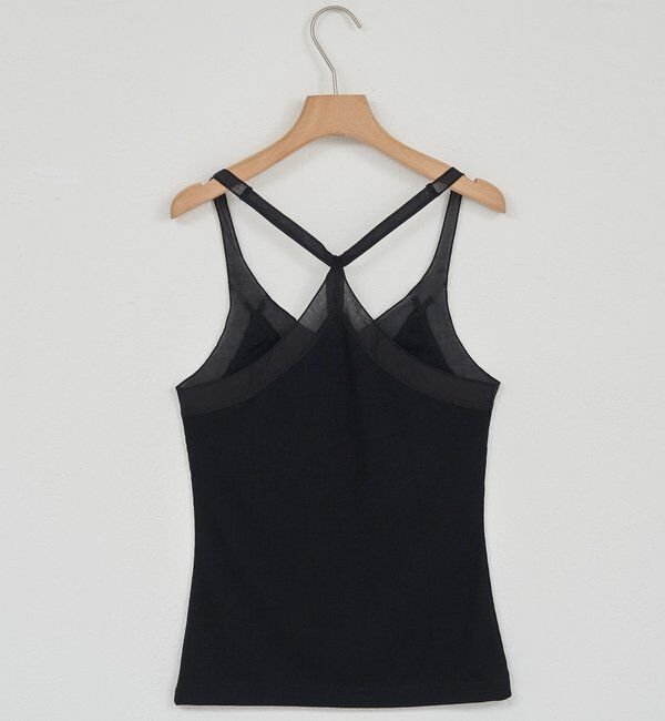 「【26SS予約】シアードッキングキャミソール」|キャミソール|
