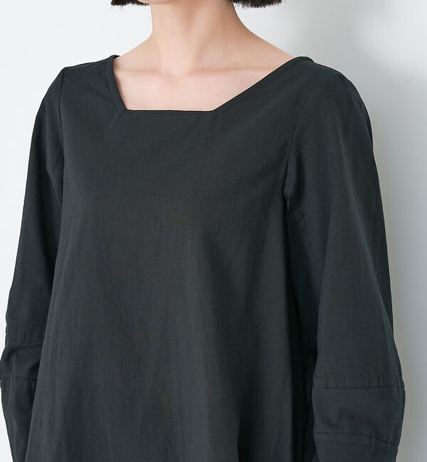 collex「オーガニックコットンサックブラウス」|シャツ・ブラウス|