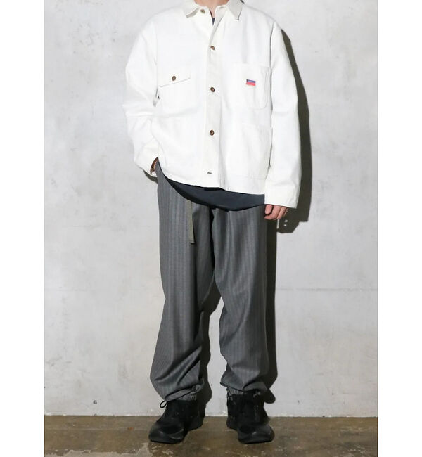 ABAHOUSE「【PENNEY'S 】10oz DENIM ENGINEER SHORT JAC」|ブルゾン・スタジャン|