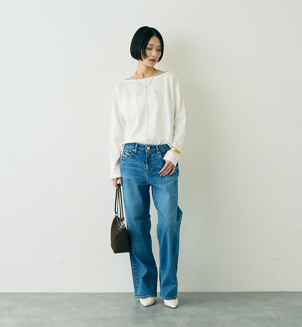 Rouge vif「綿ポリ天竺万能カットプルオーバー」|Tシャツ・カットソー|