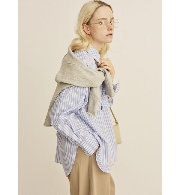 Rouge vif「裏毛Vネックスウェットプルオーバー【予約】」|スウェット・ジャージ|