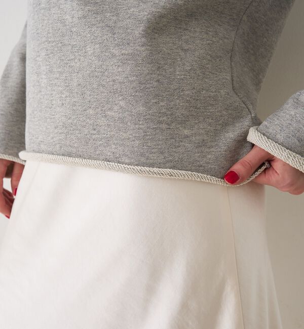 Rouge vif「裏毛Vネックスウェットプルオーバー【予約】」|スウェット・ジャージ|