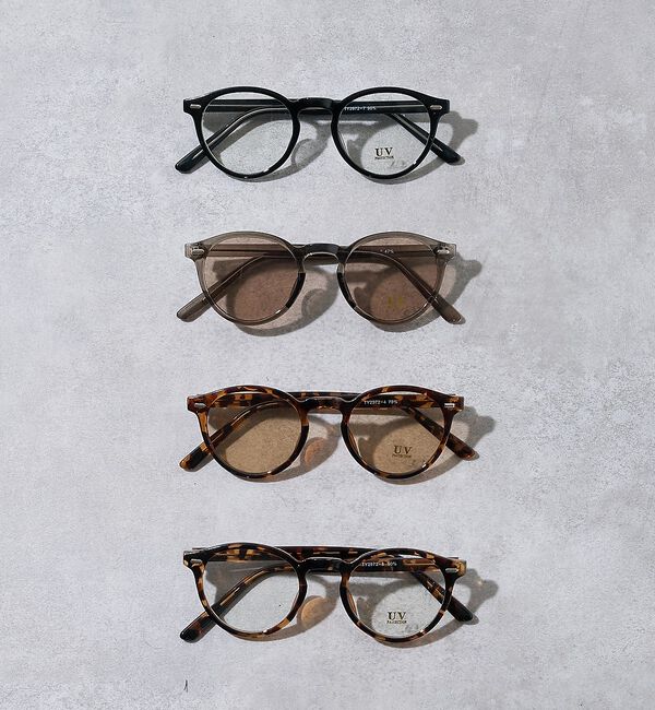 abahouse mavie「【UVカット】クリアカラーレンズサングラス」|メガネ|