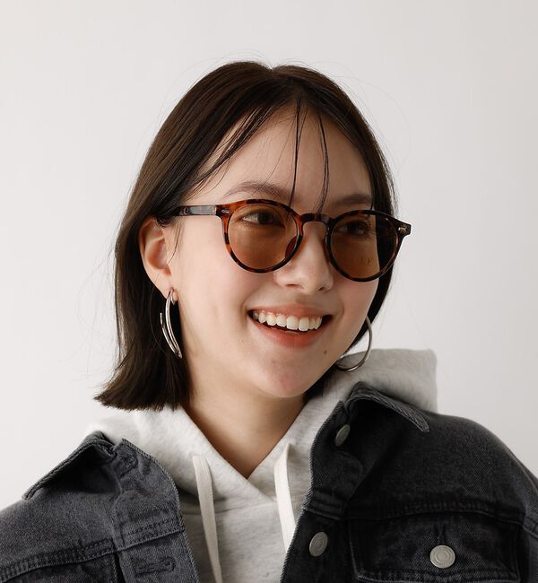 abahouse mavie「【UVカット】クリアカラーレンズサングラス」|メガネ|