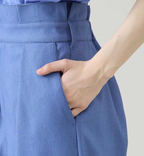 TIARA「ウエストタックワイドパンツ」|その他|