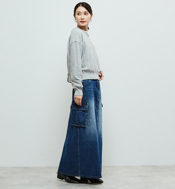 Soffitto「チュールドッキング3WAYカーディガン」|カーディガン|