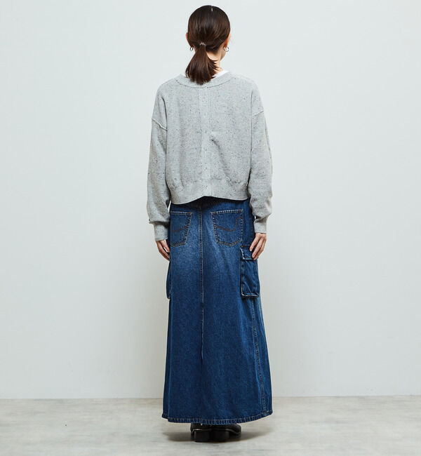 Soffitto「チュールドッキング3WAYカーディガン」|カーディガン|