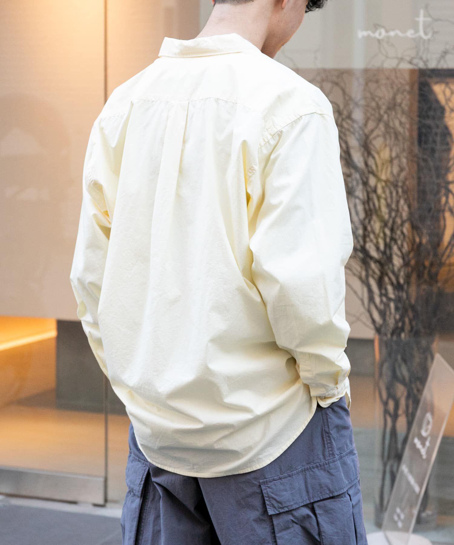 URBAN RESEARCH DOORS「FORK&SPOON　ガーメントダイロングスリーブシャツ」|シャツ・ブラウス|